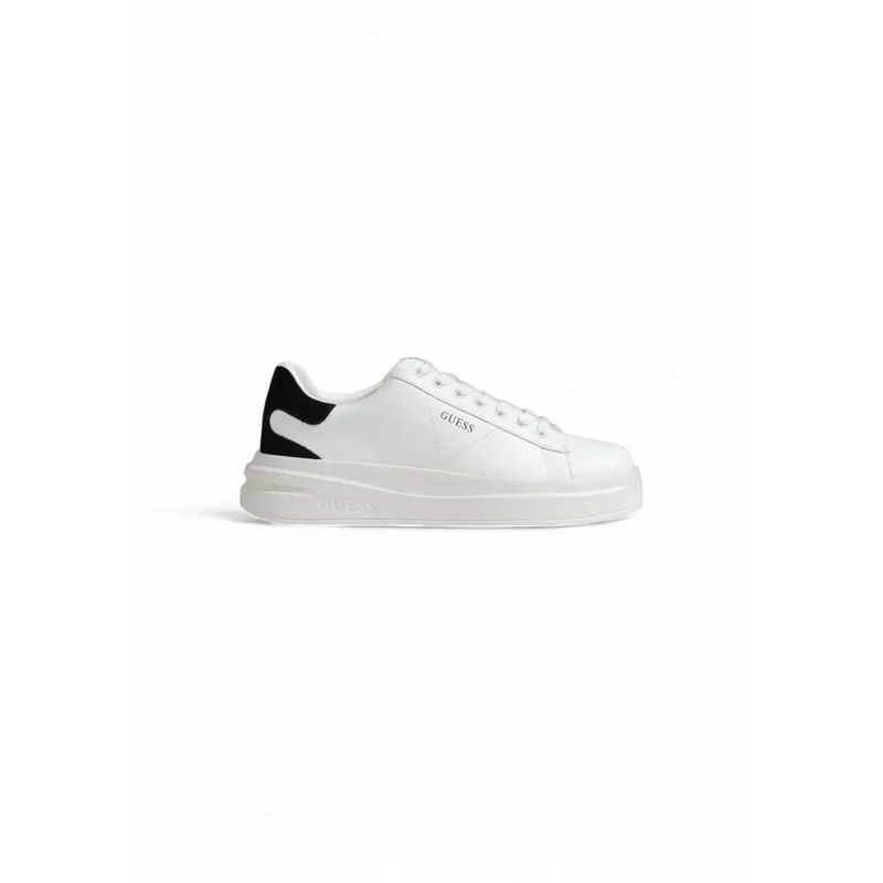 Guess Damen Schwarz Kunstleder Sportliche Sneakers