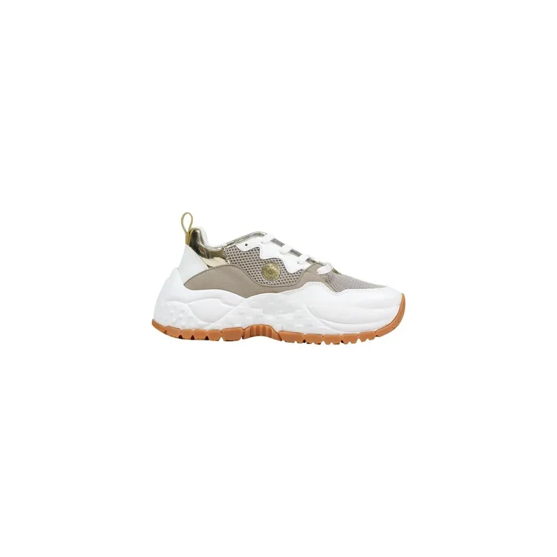 Armani Exchange Frauen Sneakers Weißes Polyurethan