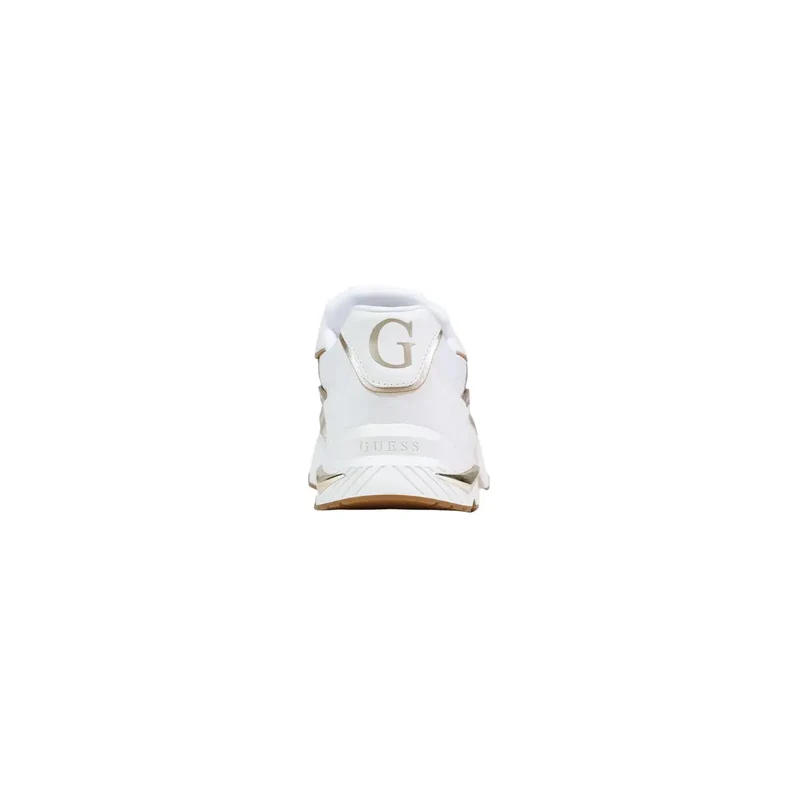 Guess Weiße Frauen Sneakers Schnürung aus Polyurethanmischung