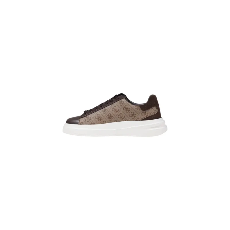 Vermutete Herrenschuhe (Sneakers) braun aus Polyurethanimitat-Leder, Größe 12