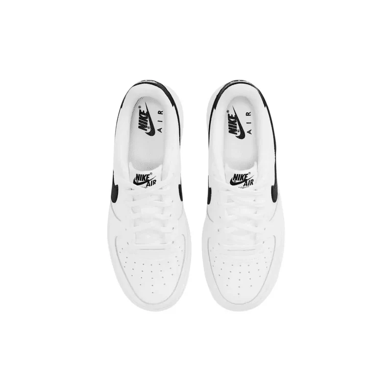 Nike Damen Leder Sneakers Weiße Air Force