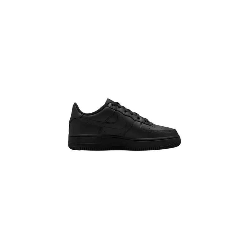 Nike Schwarze Air Force 1 für Damen aus Leder Sneakers
