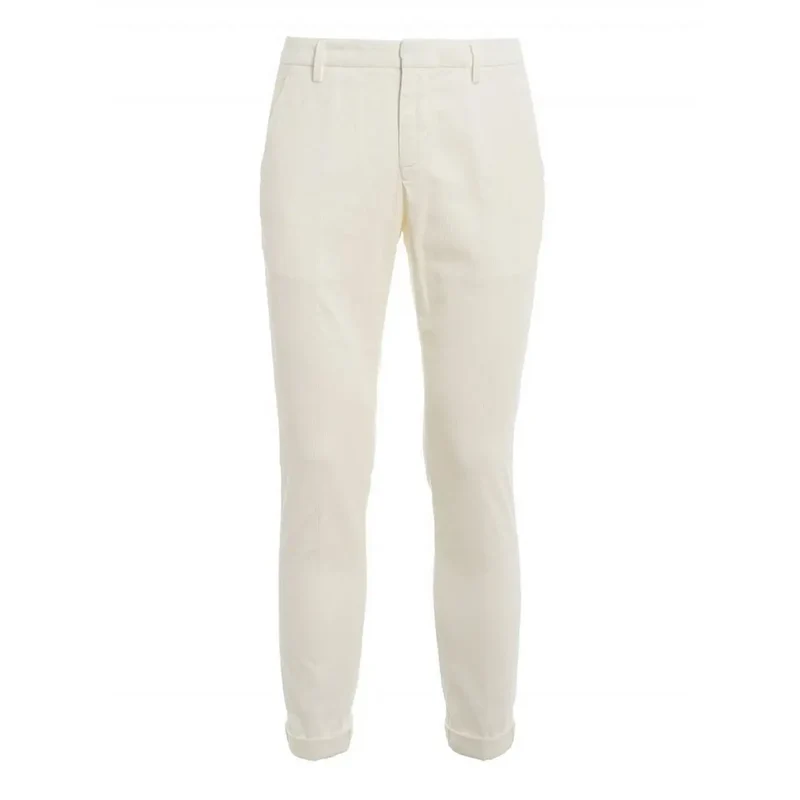 Dondup Herren graue Baumwollhose