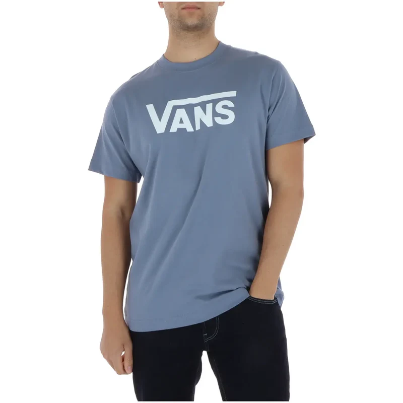 Vans Herren T-Shirt Hellblau Kurzarm Baumwolle RA1FOI1