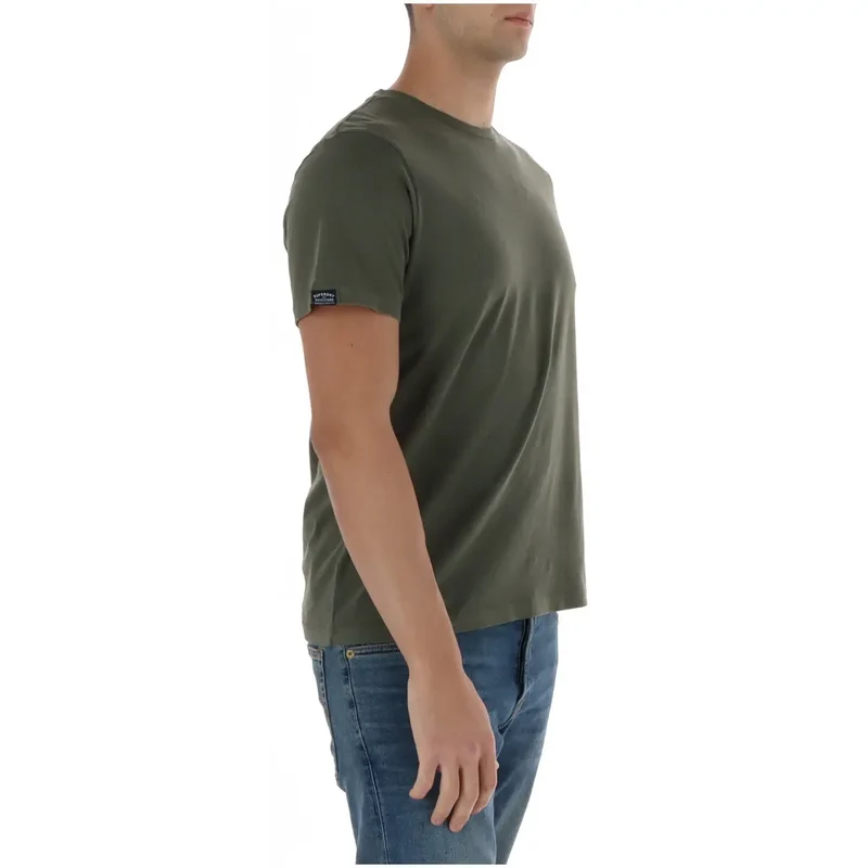 Superdry Herren T-Shirt Grün Kurzarm Baumwolle M1012226A