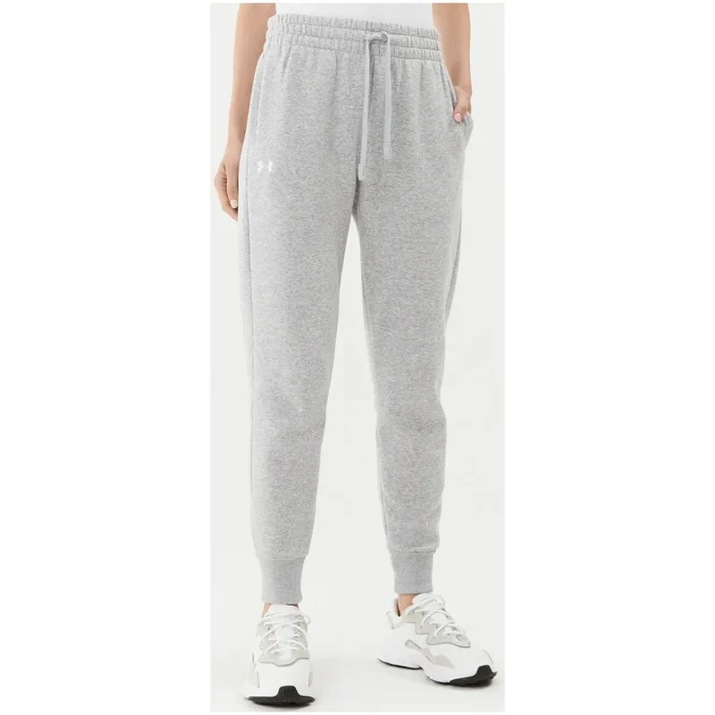 Graue Sweatpants mit Kordelzug