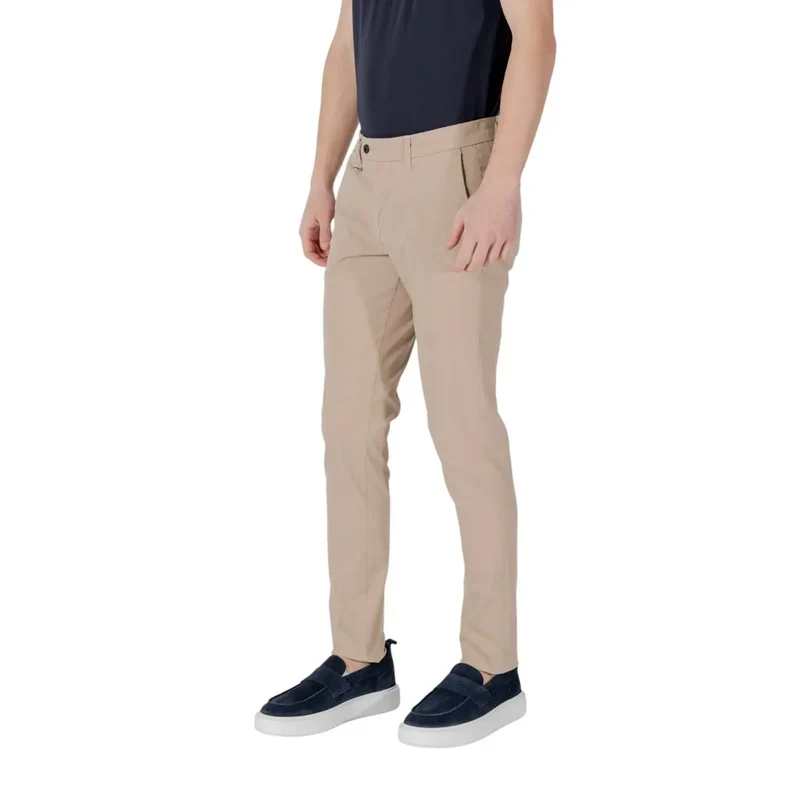 Antony Morato Herren Trousers Beige Baumwolle Slim Fit MMTR00580