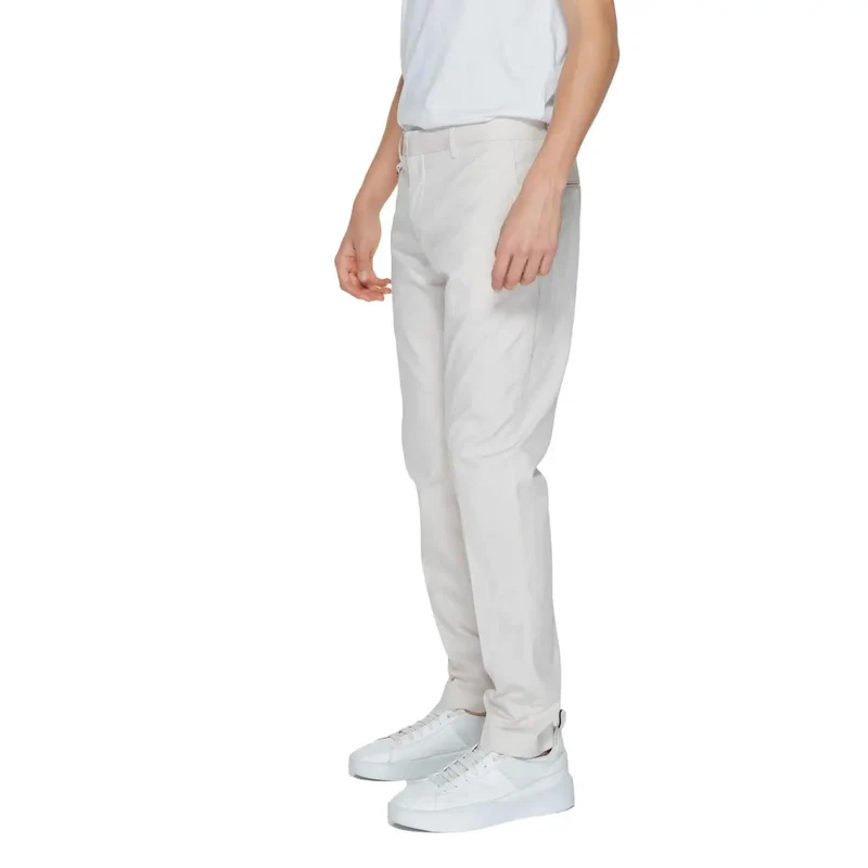 Antony Morato Herrenhose Weiß Baumwoll-Modal-Mischung
