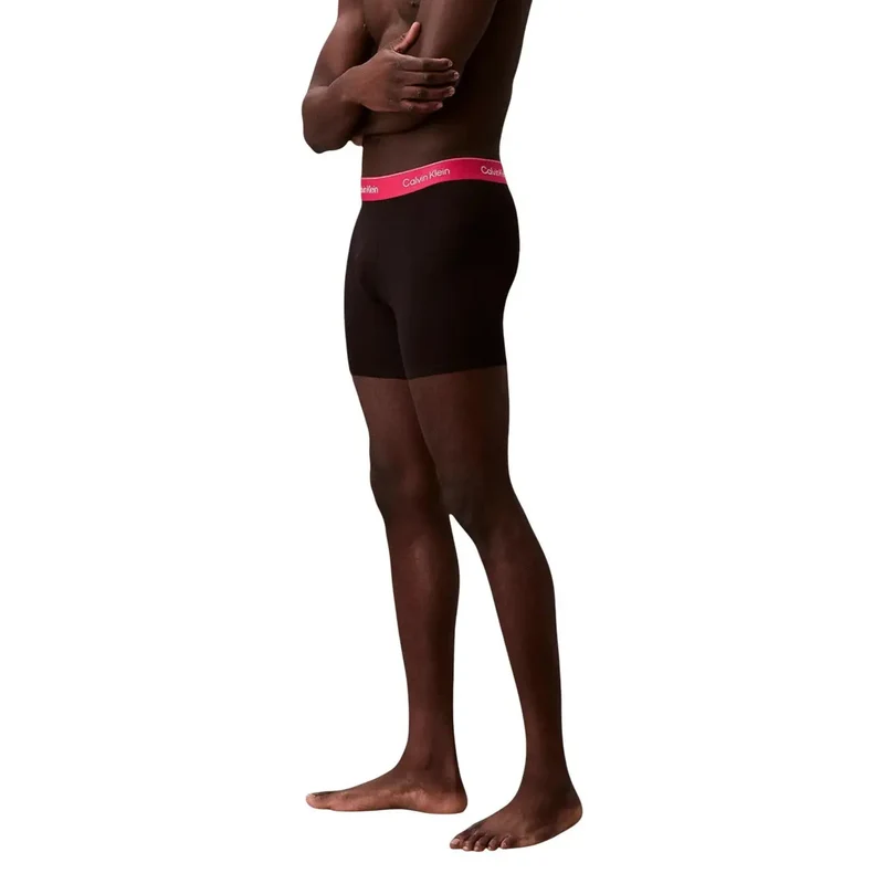 Calvin Klein Herren Boxer Shorts Schwarz Baumwolle Stretch 3er-Pack