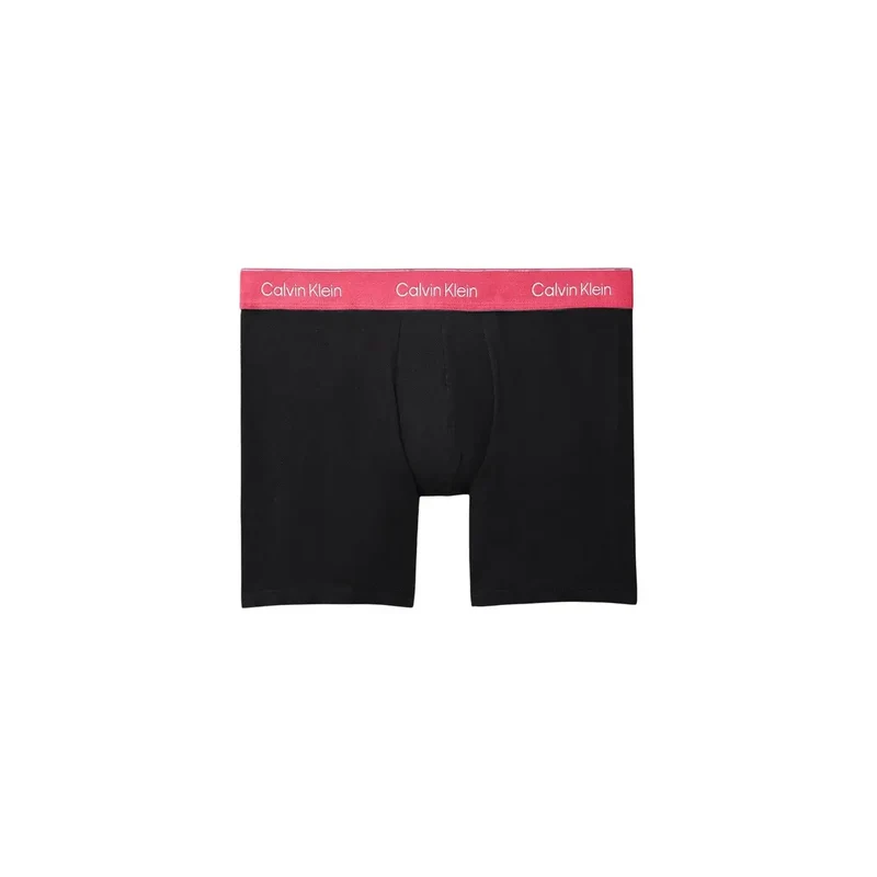 Calvin Klein Herren Boxer Shorts Schwarz Baumwolle Stretch 3er-Pack