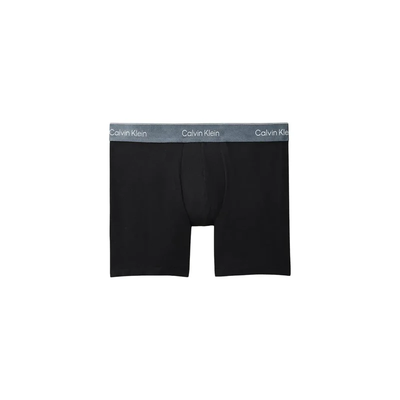 Calvin Klein Herren Boxer Shorts Schwarz Baumwolle Stretch 3er-Pack