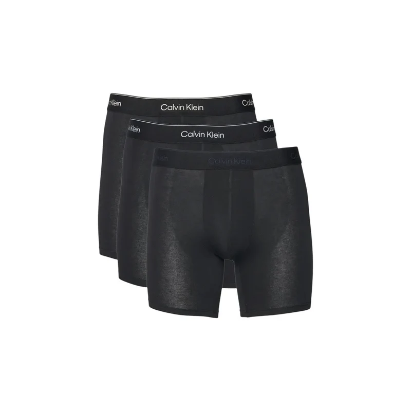 Calvin Klein Herren Boxer Shorts Schwarz Baumwolle Stretch 3er-Pack