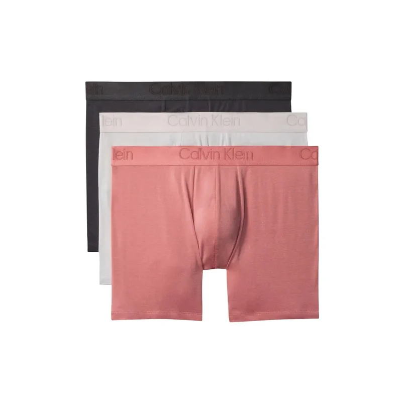 Calvin Klein Herren Boxer Shorts Schwarz Baumwolle Stretch 3er-Pack