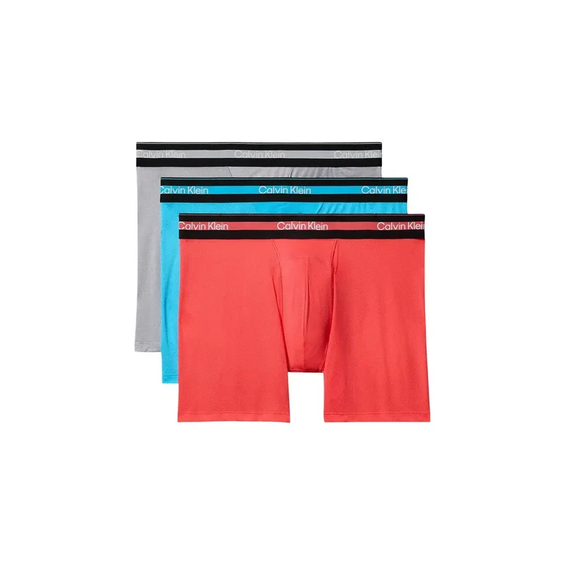 Calvin Klein Herren Boxer Shorts Schwarz Baumwolle Stretch 3er-Pack