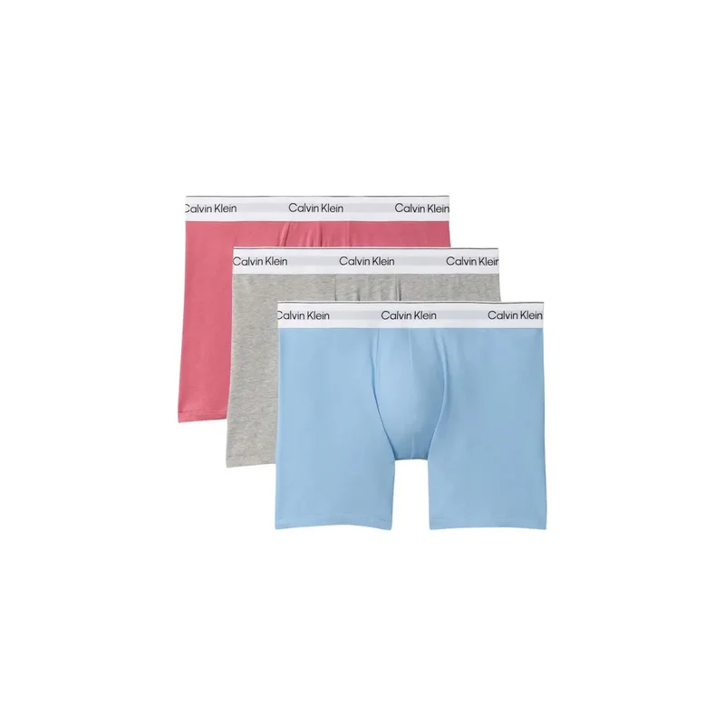 Calvin Klein Herren Boxer Shorts Schwarz Baumwolle Stretch 3er-Pack
