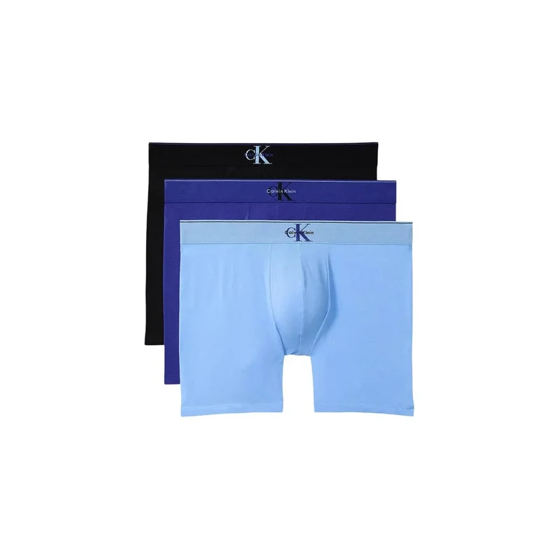 Calvin Klein Herren Boxer Shorts Schwarz Baumwolle Stretch 3er-Pack