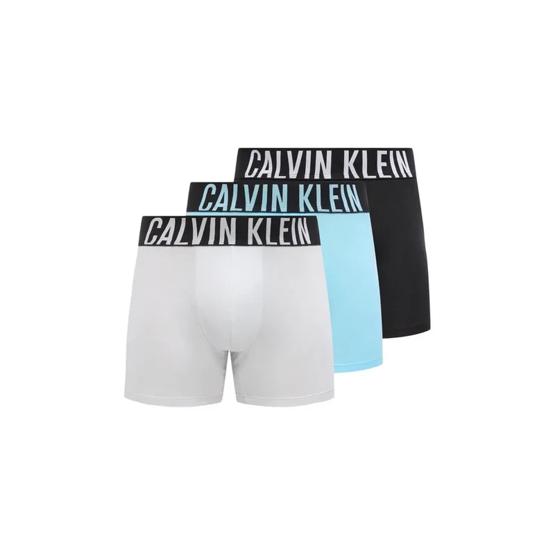 Calvin Klein Herren Boxer Shorts Schwarz Baumwolle Stretch 3er-Pack