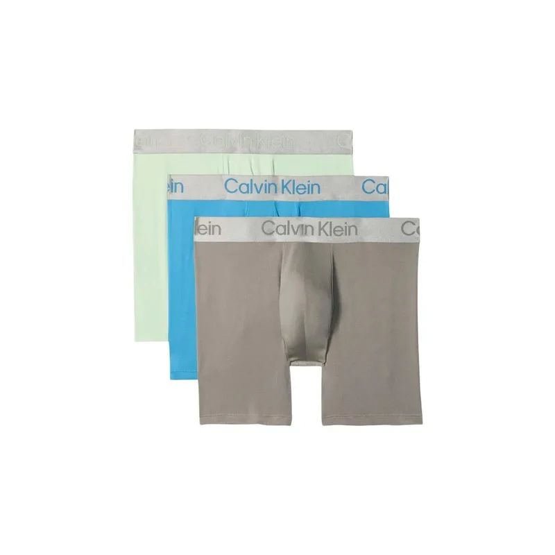 Calvin Klein Herren Boxer Shorts Schwarz Baumwolle Stretch 3er-Pack