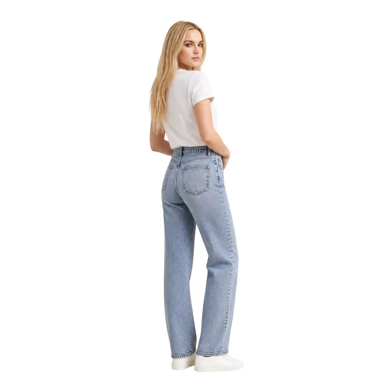 Calvin Klein Jeans Damen Weißes Baumwollklassisches Kurzarm-Shirt