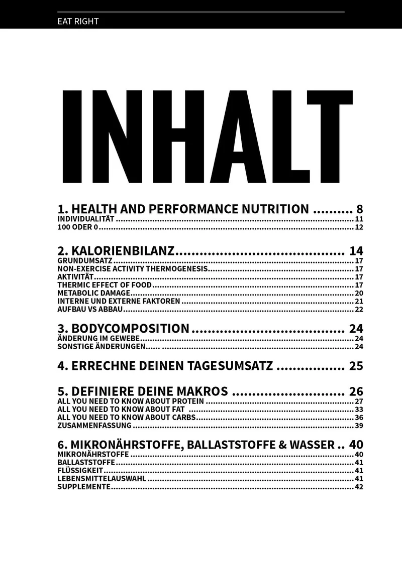 EAT RIGHT
