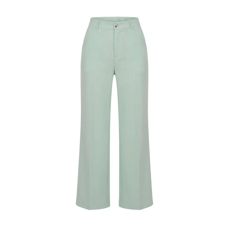 Damen-Jeans Grün aus Polyester mit Stretch, ACPA004655
