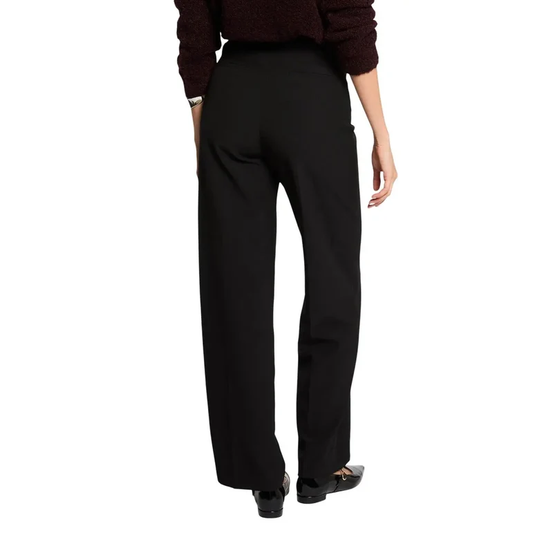 Morgan De Toi Damenhosen Schwarz aus Polyester mit Elasthan Poya