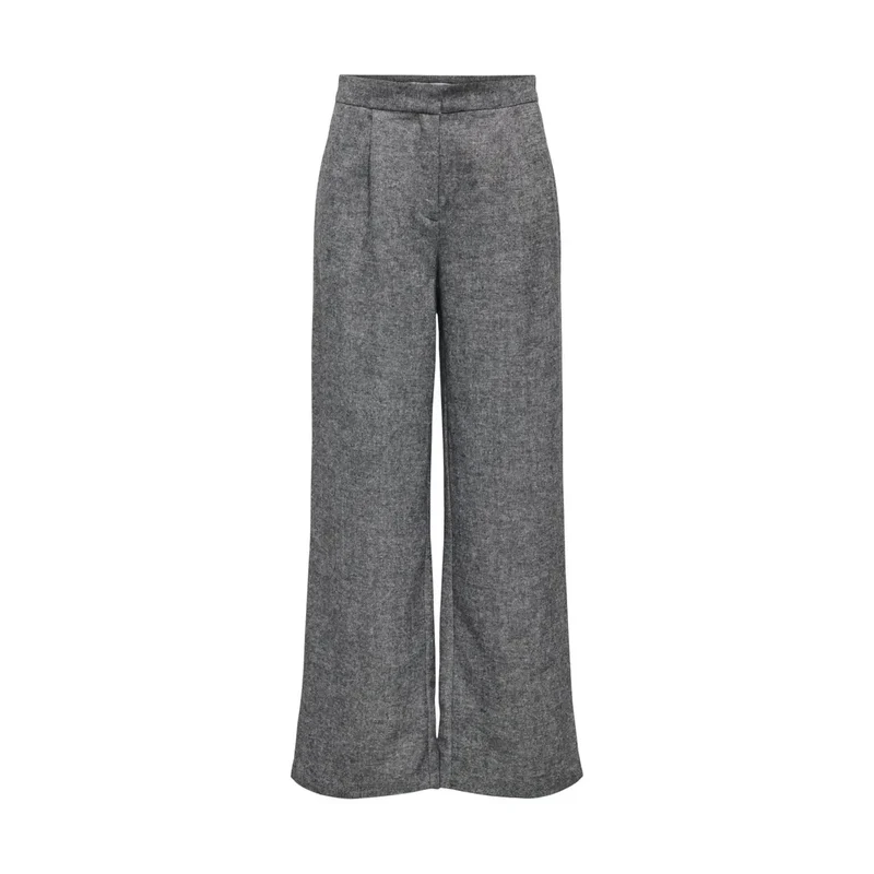Only Damenhosen Grau Polyester Herbst Winter 15360269