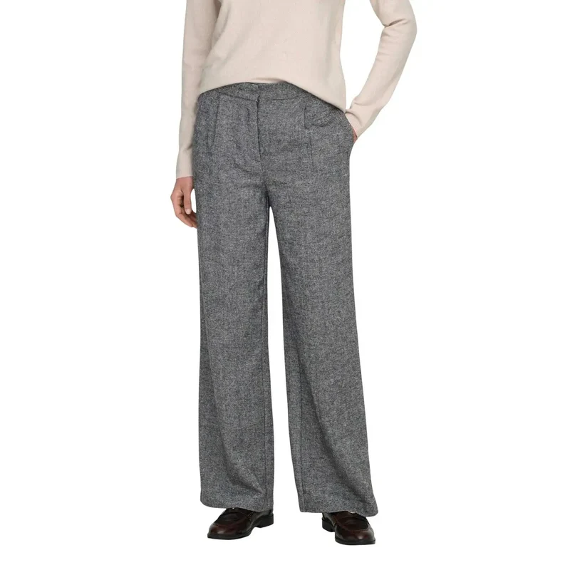 Only Damenhosen Grau Polyester Herbst Winter 15360269