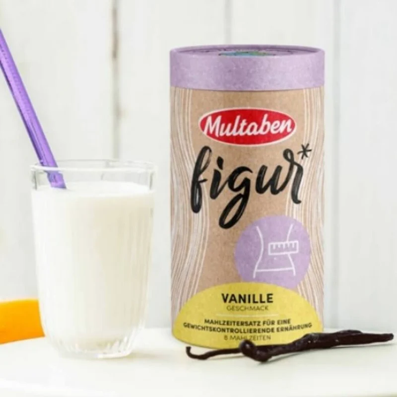 Multaben Figur Protein Shake Mahlzeitenersatz Vanille | 440g