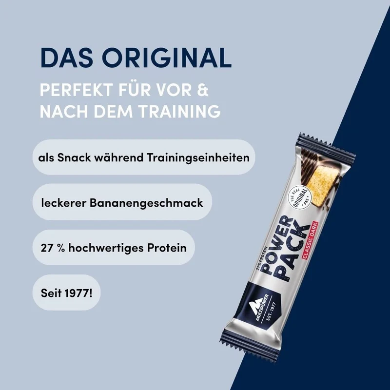 Karton Power Pack CLASSIC DARK Proteinriegel (24x35g)