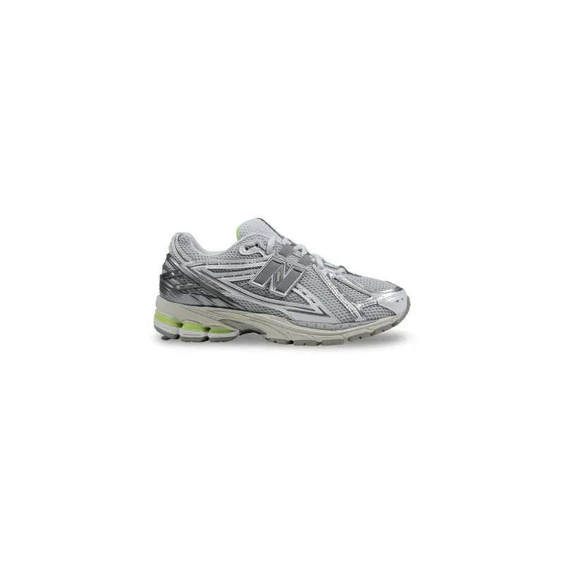 New Balance Herren 1906R Sneaker aus grauem Kunstmaterial mit Schnürung
