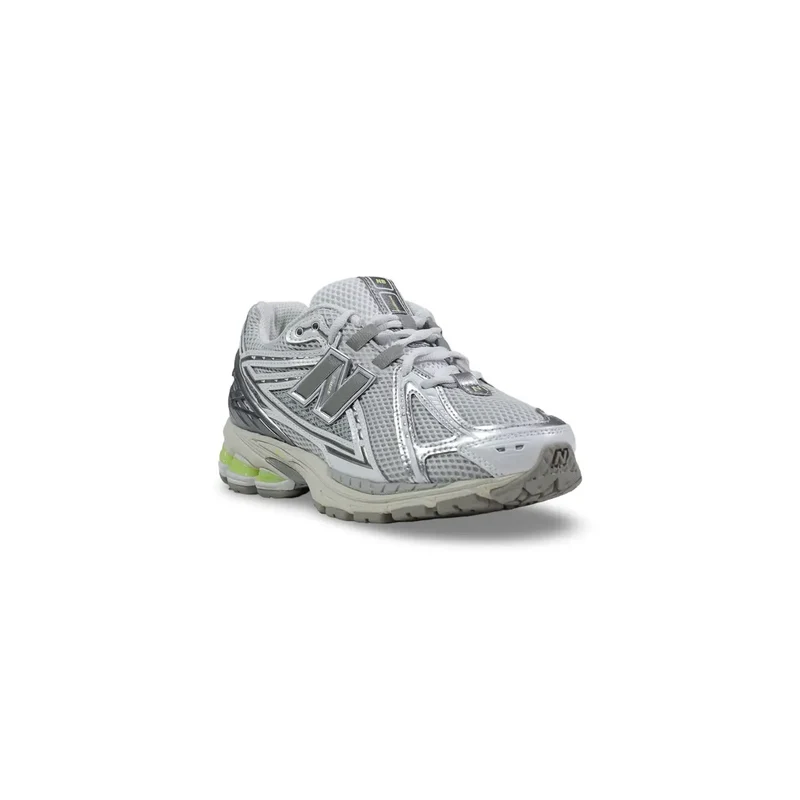 New Balance Herren 1906R Sneaker aus grauem Kunstmaterial mit Schnürung