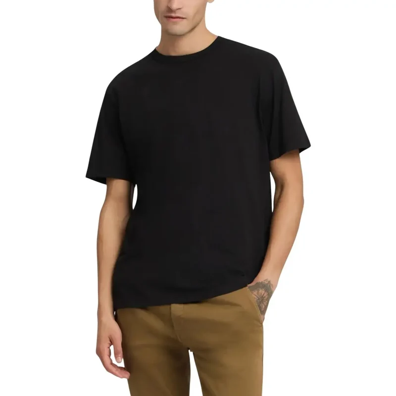 Replay Herren Schwarz Rundhals Kurzarm T-Shirt M3097