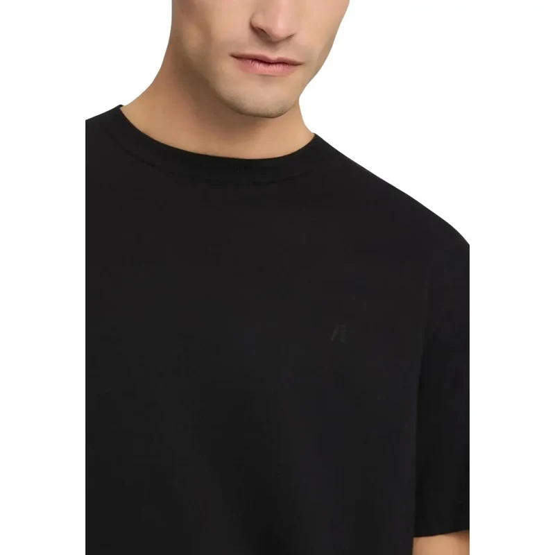 Replay Herren Schwarz Rundhals Kurzarm T-Shirt M3097