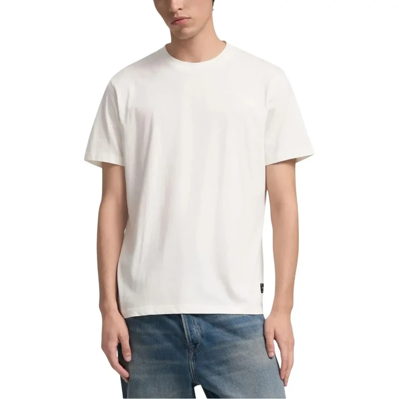 Replay Herren Schwarz Rundhals Kurzarm T-Shirt M3097