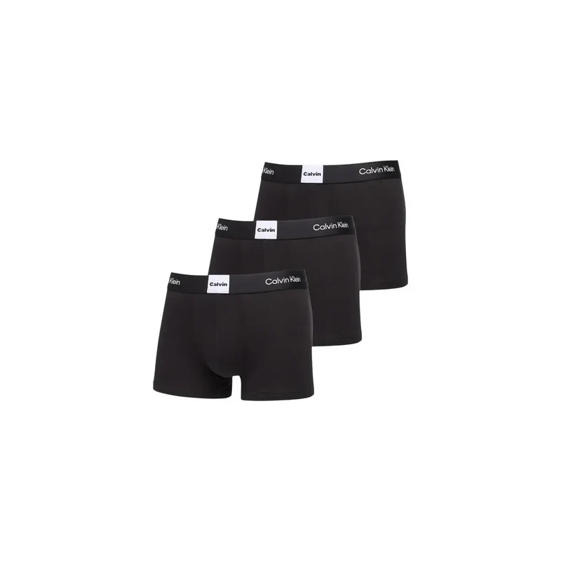 Calvin Klein Herren Bio-Baumwollunterwäsche Schwarz LV00NB4476