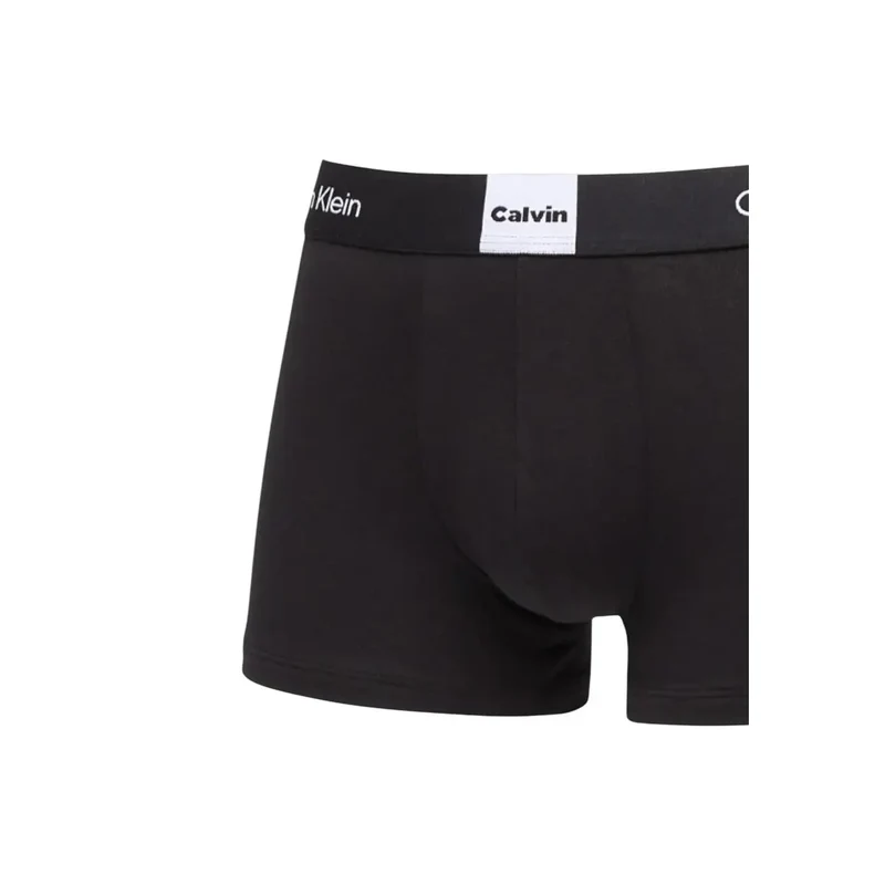 Calvin Klein Herren Bio-Baumwollunterwäsche Schwarz LV00NB4476