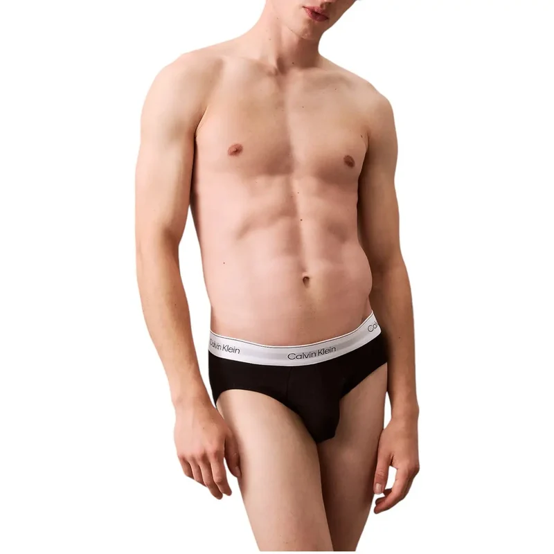Calvin Klein Herren Unterwäsche Grau Baumwolle Lycra NB3962A