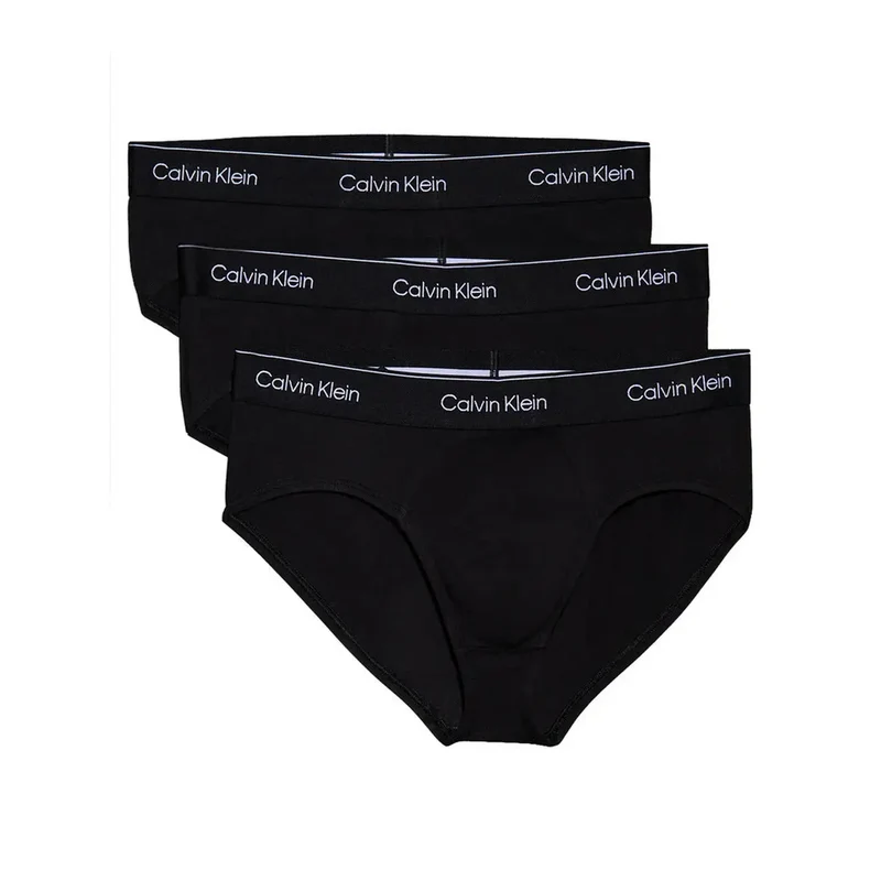 Calvin Klein Herren Unterwäsche Grau Baumwolle Lycra NB3962A