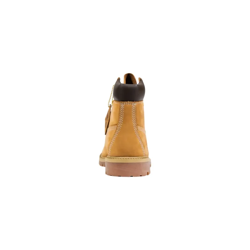 Timberland Damen-Leder-Ankle-Tops Boots Beige Schnürschuhe