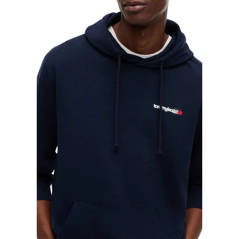 Tommy Hilfiger Jeans Herren-Blouson aus Bio-Baumwolle in Blau