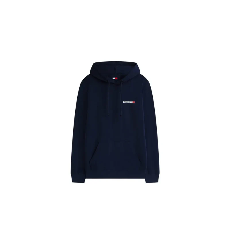 Tommy Hilfiger Jeans Herren-Blouson aus Bio-Baumwolle in Blau
