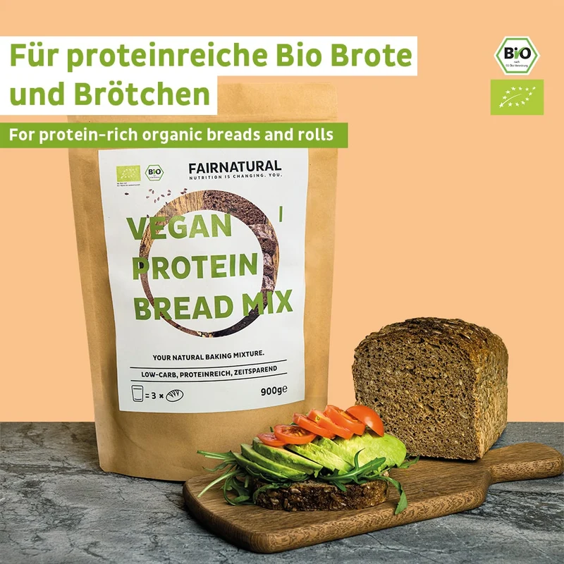 Bio Vegan Protein-Brot Backmischung
