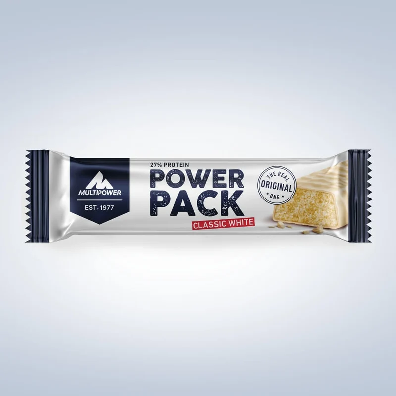 Power Pack CLASSIC WHITE Proteinriegel - 35g | Weiße Schokolade