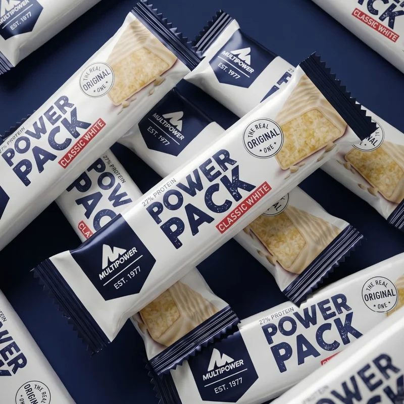 Power Pack CLASSIC WHITE Proteinriegel - 35g | Weiße Schokolade