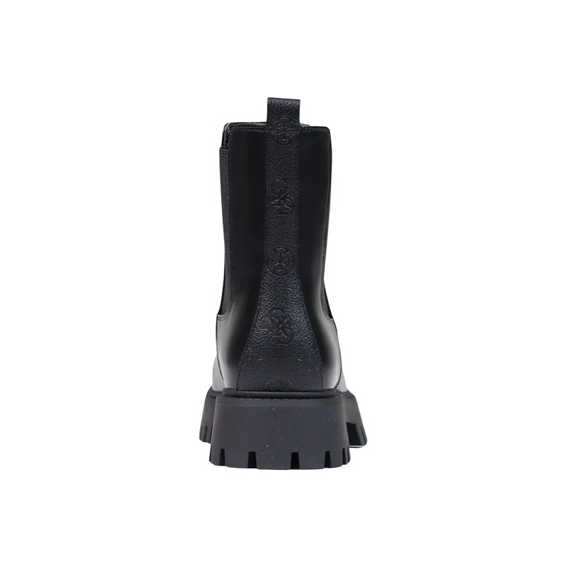 Guess Frauen Boots Schwarzer Polyurethan-Kautschuk FIDA