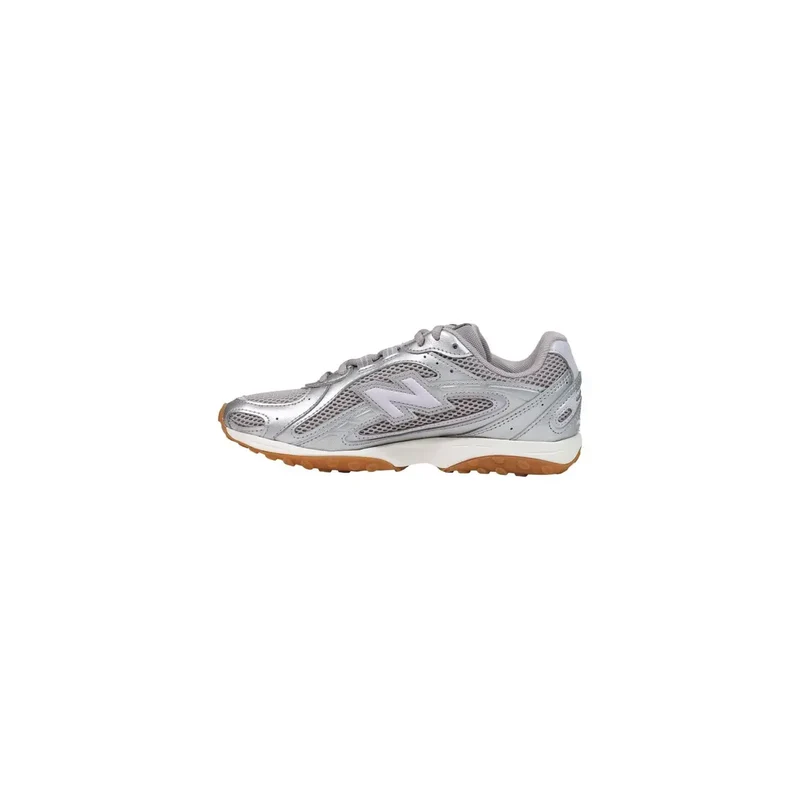 New Balance Damen Silber Sneakers Synthetischer Slip