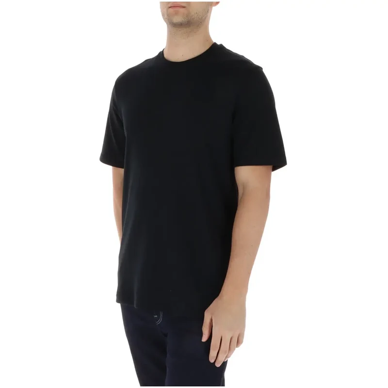 Lyle and Scott Herren T-Shirt Schwarz Baumwolle Elastan TS2328V