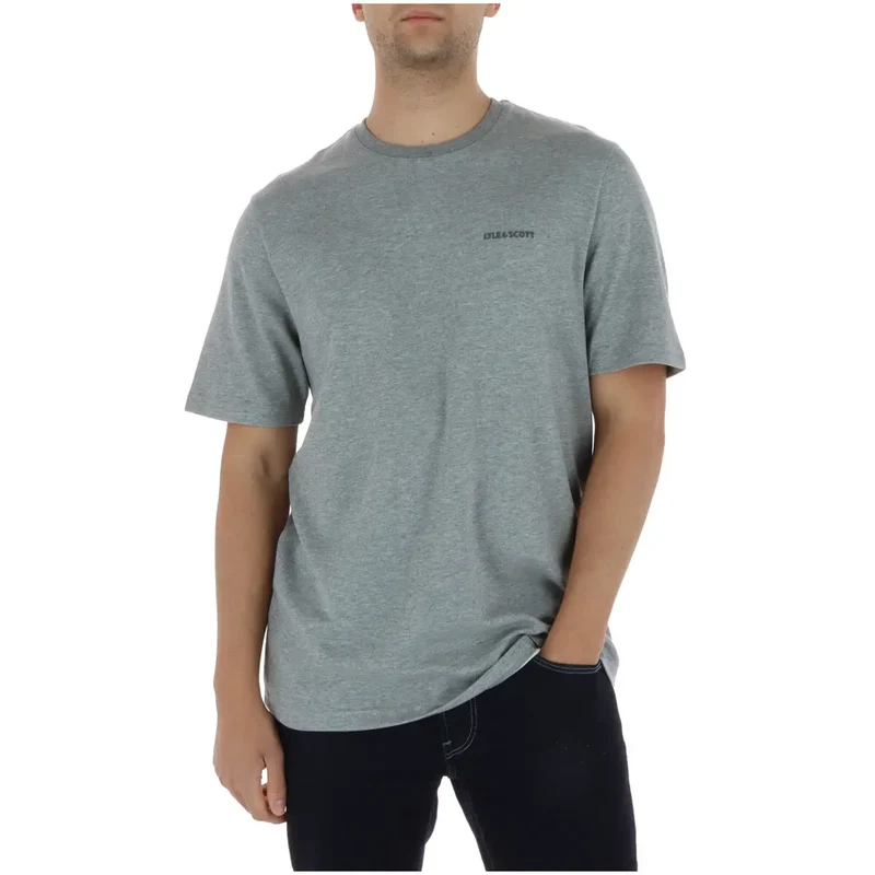 Lyle and Scott Herren T-Shirt Schwarz Baumwolle Elastan TS2328V
