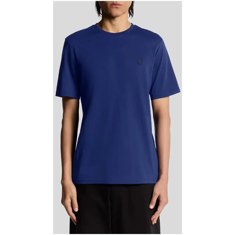 Lyle and Scott Herren T-Shirt Beige Baumwolle Rundhals TS2255TON